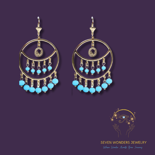 Azure Jewel Earings